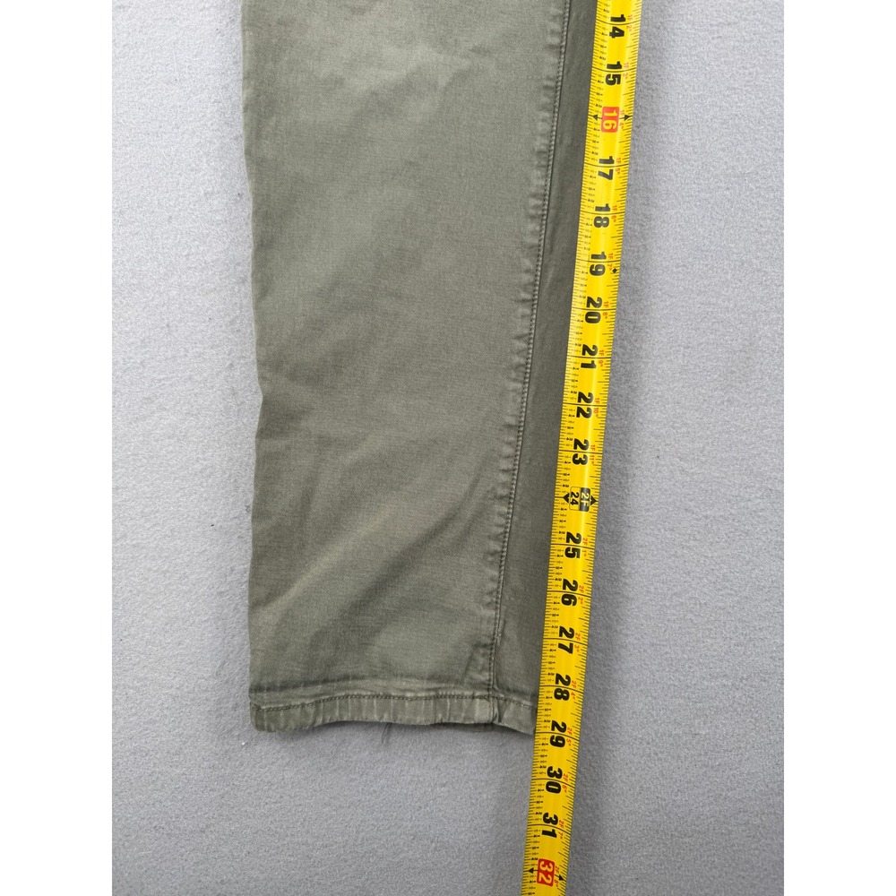 Marine Layer Mens Saturday Slim Fit Drawstring Pants Olive Green Medium Outdoors - Picture 7 of 13